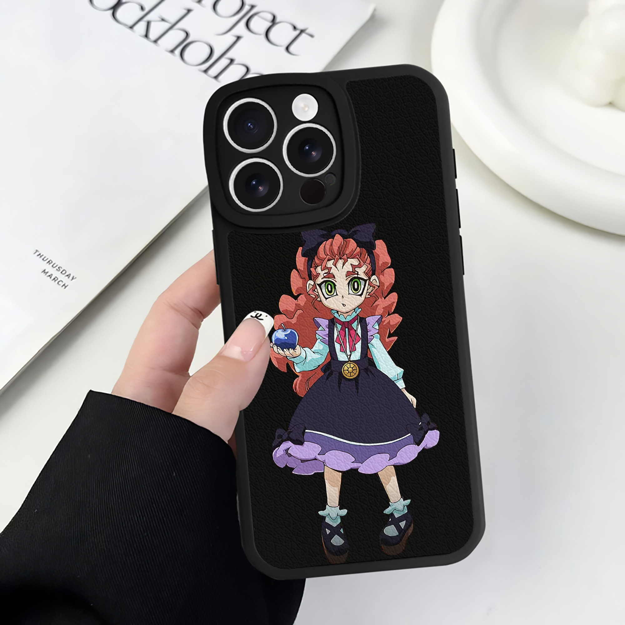遊☆戯☆王 Yu-Gi-Oh! 【iPhone 16シリーズ対応】シリコンスマホケース（レザー調） 材質：シリコン